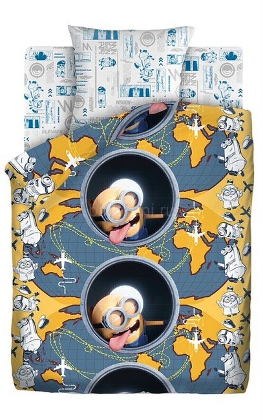 КПБ 1,5сп бязь Миньоны <668695 Иллюминатор>