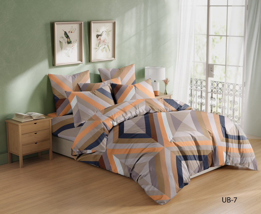 КПБ 1,5сп бязь Бояртекс (Акварель) <UB-7>